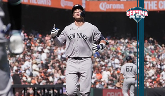 Reto ganado y HR... Aaron Judge gana reto y luego se la vuela