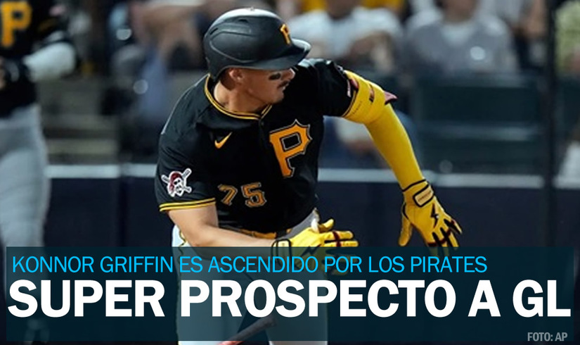 Konnor Griffin: el mejor prospecto es subido a Grandes Ligas