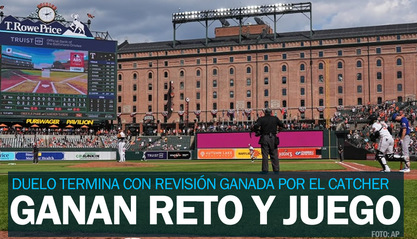 Los Orioles ganan reto... y se acaba el juego [VIDEO]