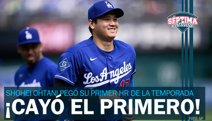 ¡Llegó el primero! Shohei Ohtani pegar su primer HR del 2026