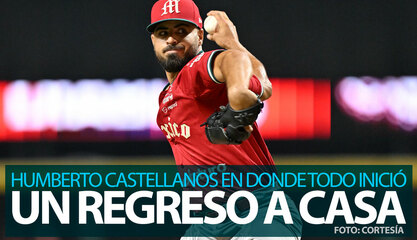 Humberto Castellanos vuelve “a casa” tras decantarse por los Diablos Rojos del México