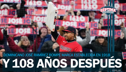 El increíble récord de 108 años que rompio José Ramírez