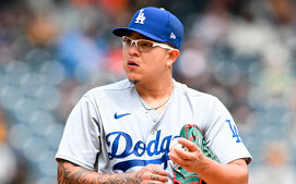 Julio Urías lanzó en MLB por última vez con los Dodgers en 2023 (FOTO: X/MLBONFOX)
