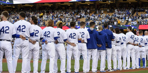 Desde cuándo todos usan el 42 en el 'Jackie Robinson Day'