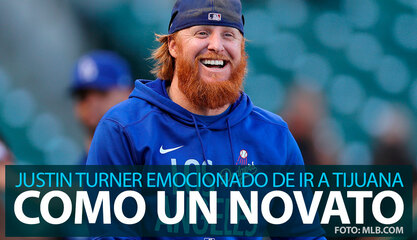 Justin Turner está emocionado por su incursión en la LMB con Toros: “Como un novato”