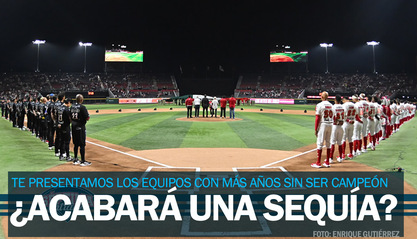 ¿Se acabará alguna sequía? Más años sin ser campeones en la LMB