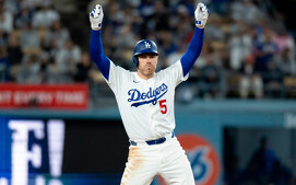 Freddie Freeman salió del roster de Dodgers bajo la lista de paternidad (FOTO: AP)