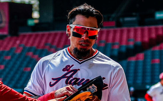 El Águila de Veracruz bateó fuera de orden en su Juego Inaugural de la LMB 2026 (FOTO: IG/Elaguilabeisbol)