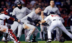 Imagen del último altercado entre Nueva York y Boston durante la temporada 2018. (Foto: @ABC7NY)