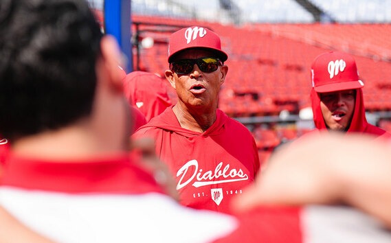 Lorenzo Bundy busca guiar el tricampeonato de Diablos Rojos del México en 2026 (FOTO: Cortesía LMB)
