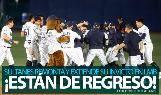 ¡Los Muchachos del Regreso! Sultanes remonta y deja en el terreno al Caliente