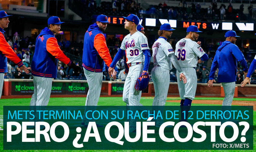 Mets termina su mala racha de 12 derrotas con un costoso triunfo ante Twins