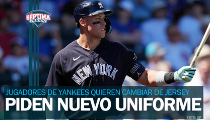 ¡Nuevo uniforme! Peloteros de Yankees quieren usar camisola especial