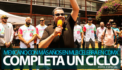 El mexicano con más años en MLB celebra 4 décadas con Padres visitando casa