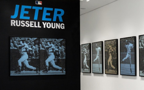 Derek Jeter es la imagen de una colección de pinturas