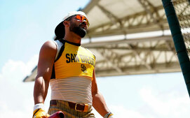 Fernando Tatis Jr. ha seguido de cerca el desarrollo de la LMB por Robinson Canó y su papá (FOTO: IG/Tatis)