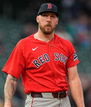 Garrett Crochet, líder en la rotación de los Red Sox, se perderá al menos 15 días (FOTO: MLB.com)