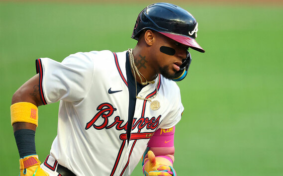 Ronald Acuña Jr. fue puesto en la lista de lesionados de los Atlanta Braves (FOTO: MLB.com)