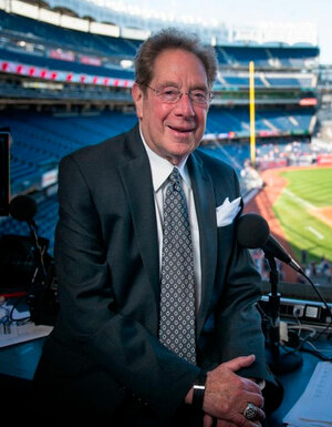 John Sterling narró a los Yankees por más de 3 décadas (FOTO: Especial)