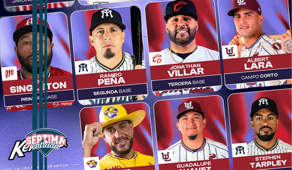 Ramiro Peña y Stephen Tarpley en el equipo ideal de LMB
