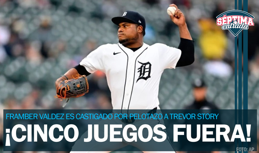 Y llegó el castigo: Framber Valdez suspendido cinco juegos