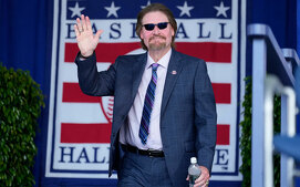 Wade Boggs visitó a los Red Sox en el 125 aniversario del primer juego en Fenway Park (FOTO: Especial)