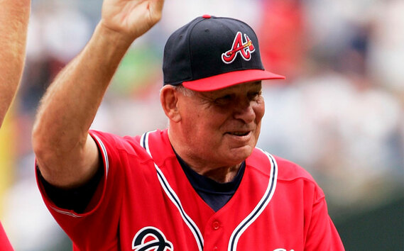 Bobby Cox dirigió a los Atlanta Braves en sus mejores años dentro de la MLB. (FOTO: X/Braves)