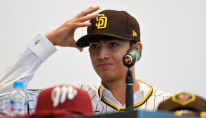 Humberto Cruz firmó para la MLB con Padres durante 2024. (FOTO: X/DiablosRojosMX)
