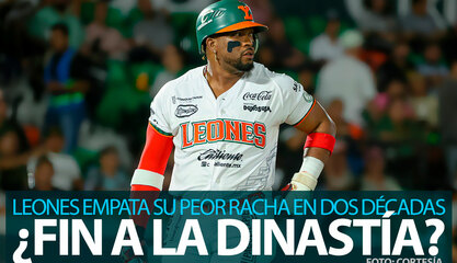 ¿Terminó la dinastía? Leones de Yucatán empata su peor racha en 20 años