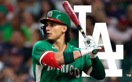 Alek Thomas, de la Selección Mexicana de Beisbol, es nuevo jugador de Los Angeles Dodgers (FOTO: Especial)