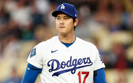Dodgers tendrá que arreglárselas sin Shohei Ohtani en sus últimos dos juegos ante Giants (FOTO: MLB.com)