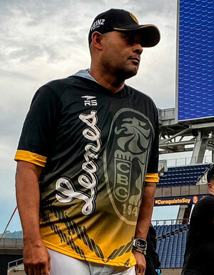 Lipso Nava vuelve para su segunda estadía con los Leones del Caracas (FOTO: X/Leones_cbbc)