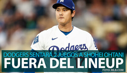 Pausa para el fenómeno: Los Dodgers dejan fuera a Shohei Ohtani del lineup por 2 juegos