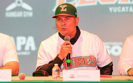 Sergio Omar Gastélum terminó su etapa como manager de los Leones de Yucatán (FOTO: Cortesía)