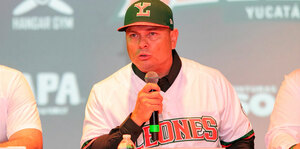 Sergio Omar Gastélum terminó su etapa como manager de los Leones de Yucatán (FOTO: Cortesía)