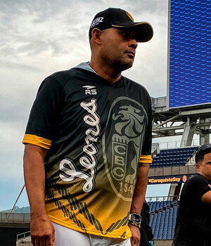 Lipso Nava vuelve para su segunda estadía con los Leones del Caracas (FOTO: X/Leones_cbbc)