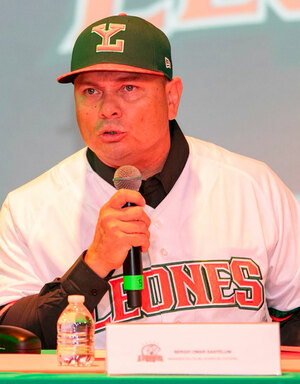 Sergio Omar Gastélum terminó su etapa como manager de los Leones de Yucatán (FOTO: Cortesía)
