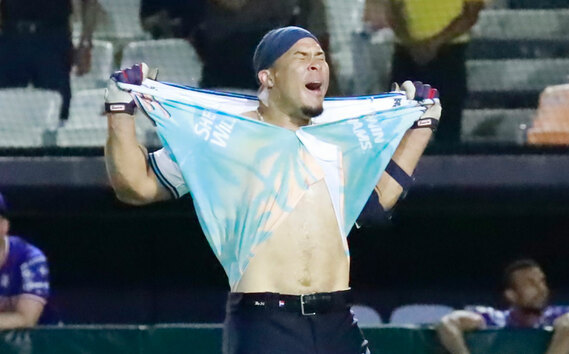 Carlos Castro le dio la victoria a Tigres en su juego ante Olmecas el 9 de mayo (FOTO: Cortesía)