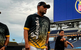 Lipso Nava vuelve para su segunda estadía con los Leones del Caracas (FOTO: X/Leones_cbbc)