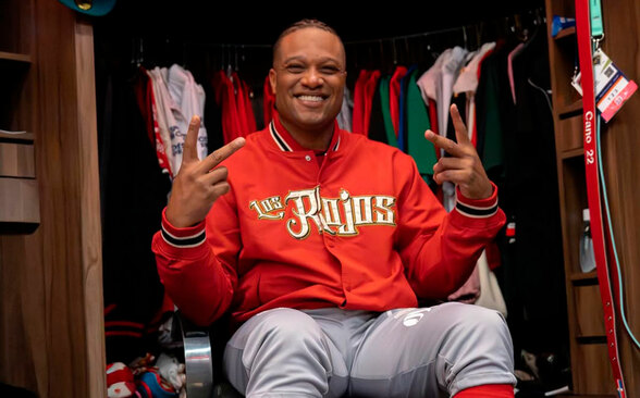 Robinson Canó llegó con Diablos Rojos del México para la LMB 2026 (FOTO: IG/DiablosRojosMX)