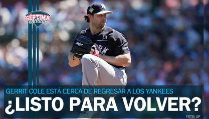 ¿Gerrit Cole listo para volver a MLB?