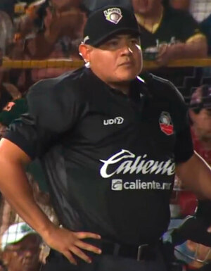 Luis Galán salió temprano en una ajetreada jornada entre Diablos y Bravos (FOTO: Captura de pantalla)
