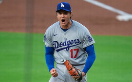 Shohei Ohtani dio jonrón y lanzó 5.0 entradas para los Dodgers (FOTO: MLB.com)