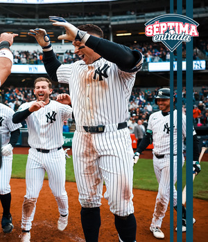 Aaron Judge pega HR de walk-off para vencer a Rays