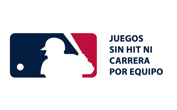Juegos sin hit ni carrera que tiene cada equipo en MLB