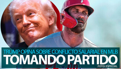 Donald Trump rompe el silencio y toma partido en conflicto salarial de la MLB