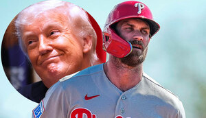 Donald Trump se pronunció sobre las negociaciones entre MLB y el Sindicato de Jugadores (FOTO: Especial)