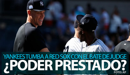 Yankees tumban a Red Sox con jonrón de Jazz Chisholm... ¡y el bate de Aaron Judge!