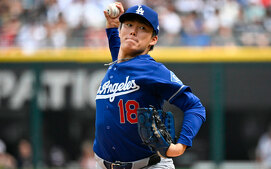 Yoshinobu Yamamoto estuvo cerca de la historia con Dodgers en la MLB (FOTO: MLB.com)