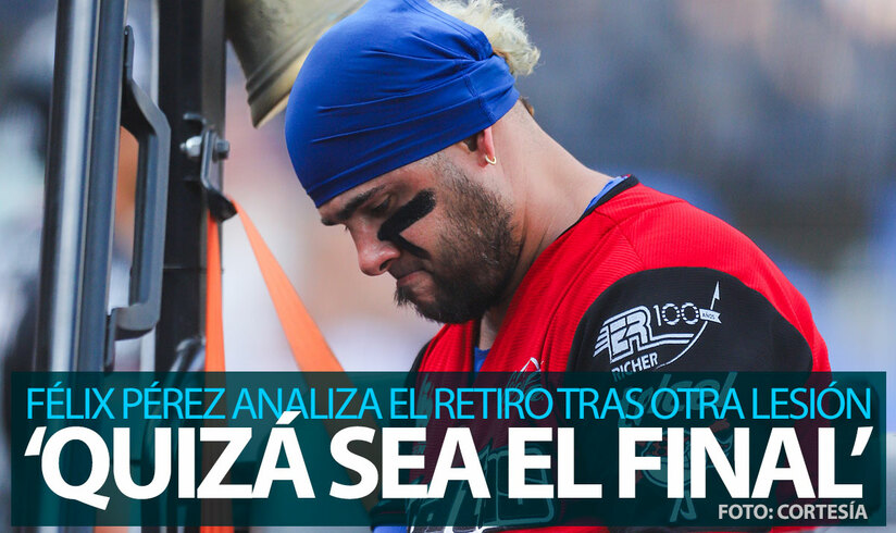 “Quizás sea el final”: Félix Pérez queda fuera todo el año con Piratas y analiza el retiro